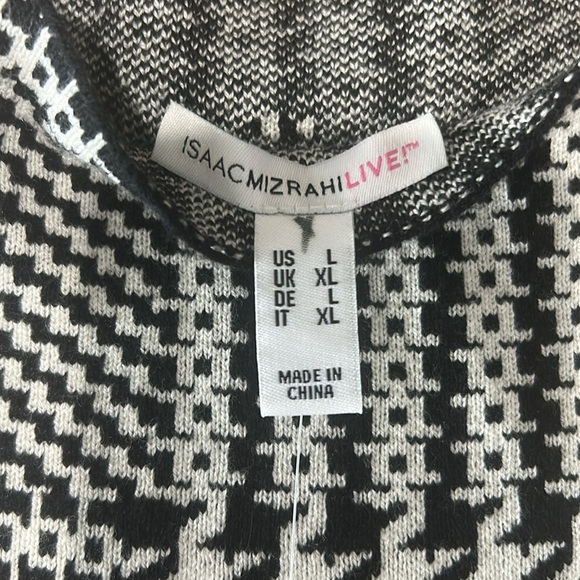 NWT Isaac Mizrahi Large pullover - Picture 2 of 10